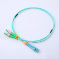 Hot Selling Cheap Custom LC to ST APC/UPC Duplex Multimode Fiber Optic Patch Cord Cable